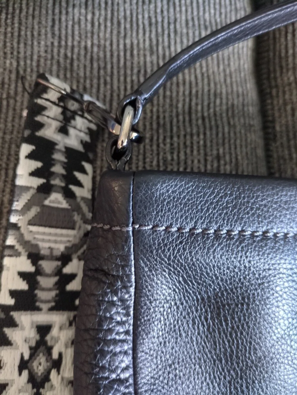 ❤️ EUC Coach F49160 Black Park Leather Mini Duffle Crossbody W/Extras